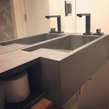 Cuba Em Corian Lavabo Contemporaneo Torneiras Lavabo Torneira Preta