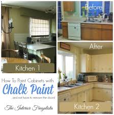 Diy kitchen remodel (full renovation). How To Paint Kitchen Cabinets With Chalk Paint Interior Frugalista