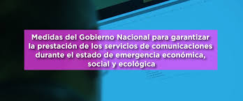 El gobierno decretó que queda suspendido el transporte internacional. Medidas Del Gobierno Nacional Para Garantizar La Prestacion De Los Servicios De Comunicaciones Durante El Estado De Emergencia Economica Social Y Ecologica