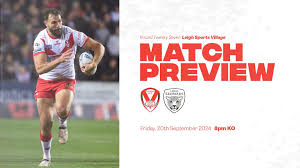 Match Preview: Leigh Leopards (A) | St.Helens R.F.C.