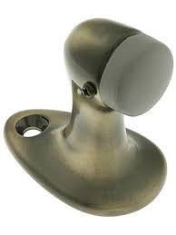 brass door stoppers large solid brass gooseneck door stop with grey rubber bumper door stopper brass door door stop