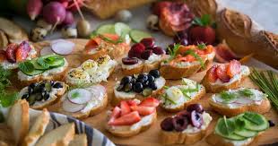 These tidbits tend to be more substantial munchies i am guessing that by horderves you mean hors d'oeuvre or a starter item in a meal. Easy Canapes Preppy Kitchen