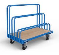 Chariot Porte-Panneaux BGW500/7 avec 6 cintres enfichables, charge max. 500  kg, SolidHub