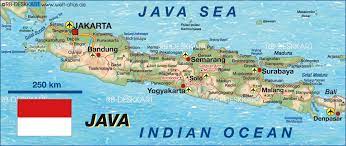Take a look a this free map of java (indonesia) here. Map Of Java Indonesia Java Travel Goals Jakarta