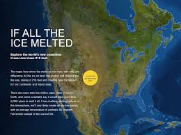 Rising Seas Interactive If All The Ice Melted Ap Human Geography National Geographic Maps Ice Melting