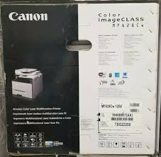 After factory reset, display is japanese! Brand New Sealed Box Canon Color Imageclass Mf628cw Laser Printer For Sale Online