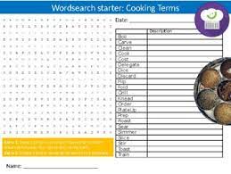 ​a classic julienne is a vegetable cut that measures 1/8 x 1/8 x 1 to 2, said nitahara. 3 X Cooking Terms Wordsearch Puzzle Sheet Keywords Food Health Cooking