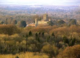 Highclere Castle From Beacon Hill Lady Carnarvon Highclere Castle Monument Valley Castle