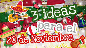 Durante la revolución mexicana los trabajadores no eran lo suficientemente poderosos y organizados como para encabezar la revolución. Tendencia Diy Manualidades 20 De Noviembre Loko Creativo Youtube