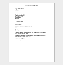 An attention line is different than a subject line. Reference Letter Template 28 Examples Samples