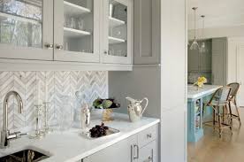 A Backsplash Is Never Just A Backsplash It S Quite Essential In Any Kitchen Because It Trendy Kitchen Backsplash Herringbone Tile Backsplash Chevron Kitchen