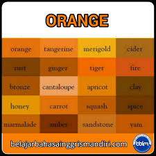 Nggak masalah kok, tetap menghasilkan gradasi warna. Daftar Nama Warna Dan Gradasi Warna Dalam Bahasa Inggris Belajar Bahasa Inggris Mandiri