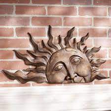 We did not find results for: Half Sun Face Indoor Outdoor Metal Wall Plaque Art