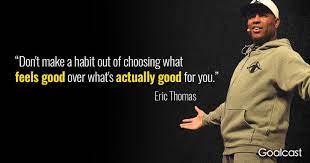 Apply the abc's of success to your life. 12 Eric Thomas Quotes To Make You Strive Towards Your Goals Eric Thomas Quotes Eric Thomas Goals Quotes Inspiration