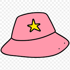 Pink Bucket Hat Illustrated Design Element Free Image By Rawpixel Com Mind Hat Illustration Cute Png Star Doodle