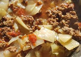 1 head of cabbage, chopped. Recipe Of Quick Hamburger Cabbage Soup Cookandrecipe Com