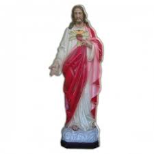 La iglesia dedica todo el mes de junio al sagrado corazón de jesús, con la finalidad de que lo honremos y lo imitemos especialmente en estos 30 días. Estatua De Sagrado Corazon De Jesus Faps Parma