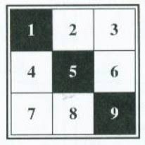 Nine Squares Puzzle Is It Possible To Move From Any Configuration To A Winning One Mathematics Stack Exchange