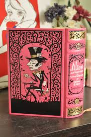 Because we're bibliophiles and really love that book (: Beauty In Book Cover Design Alice In Wonderland Tramxdesign
