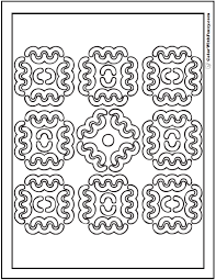 Perfect to use with crayons, colored pencils, and markers, including extra blank pages in the back of the book to tear out so that heavy markers do not. Pattern Coloring Pages Digital Coloring Pages For Kids And Adults