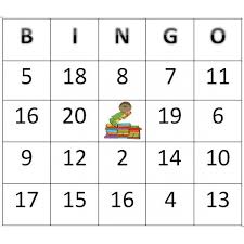 Bingo Des Chiffres 1 A 20