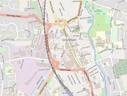 Street Map Of Grantham File:grantham Town Centre Map.png - Wikimedia Commons