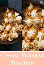 Creamy Pumpkin Eton Mess Purewow Winter Food Fall Pumpkin Dessert Sweet Easy Recipe Eton Mess Savory Pumpkin Recipes Food
