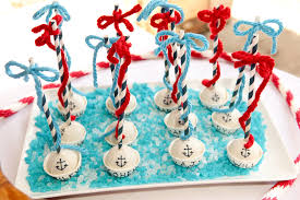 This content is created and maintained by a third party, and imported. Blue Red White Sailor Themed Birthday Party Chicago Style Weddings