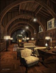 The Library In Vendor Jack Tomalin 3d Models By Daz 3d Architecture House Architecture Library