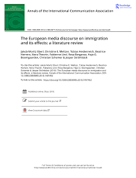 A bad breakup leads to a man turning psychotic and he has to be admitted into a mental asylum. Pdf The European Media Discourse On Immigration And Its Effects A Literature Review