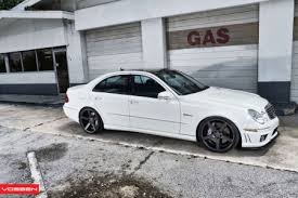 Mercedes Benz E 63 Amg W211 On Vossen Wheels Photo Collection Mercedes Benz Amg Mercedes Mercedes Benz Cars