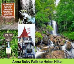 The anna ruby falls trail is designated a. Anna Ruby Falls To Helen Sat Jan 17 2015