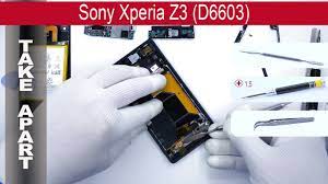 D6603/d6653 version assembly your device only supports nano sim cards. How To Disassemble Sony Xperia Z3 D6602 D6603 D6606 D6653 Youtube