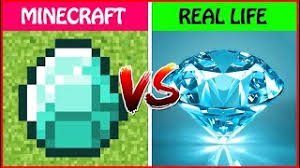 Create your own life sized minecraft diamond pickaxe: Minecraft Diamond Vs Cow In Real Life Minecraft Vs Real Life Animation Challenge Youtube