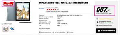If you buy any of the galaxy s20 phones on samsung's store, you. Samsung Galaxy Tab S3 Preis 319 20 Coupon Mediamarkt