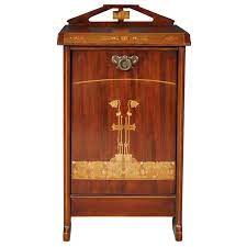 A Coal Cupboard Purdonium In The Art Nouveau Style 1stdibs Com Art Nouveau Furniture Art Nouveau Tin Interior