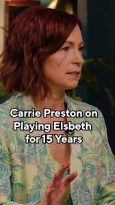Carrie Preston is enjoying #Elsbeth's incredible 15-year journey ❤️ Tap the  🔗 to stream #BusyThisWeek for FREE