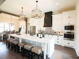 Kitchen Inspiration With Large Island And White Cabinets Elegant Kitchens Kitchen Island Cabinets Kitchen Inspirations