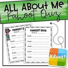 All About Me Kahoot Quiz Kahoot Digital Learning Quiz