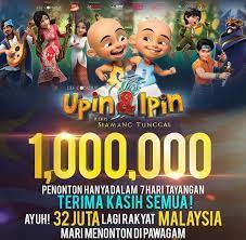 It all begins when upin, ipin, and their friends stumble upon a mystical kris that leads them straight into the kingdom. Senarai Lagu Ost Upin Ipin Keris Siamang Tunggal 2019
