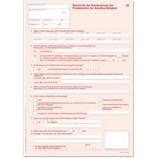 Maybe you would like to learn more about one of these? Bericht Fur Die Krankenkasse Bei Fortbestehen Der Arbeitsunfahigkeit Muster 52