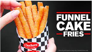 Checkers 038 Rally 8217 S New Funnel Cake Fries Funnel Cake Fries Funnel Cake Funnel Fries