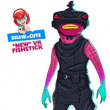 The outfit was announced in the epic games image, posted on social media, in which you. Fortnite Fishstick Skin New Style Archives Draw It Cute