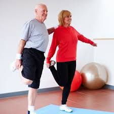 4 Balance Exercises For Seniors That Help Prevent Falls Senior Fitness Knee Exercises Bad Knee Workout