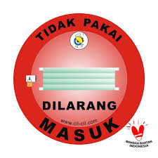 Terdapat beberapa kepentingan mematuhi papan tanda di jalan raya. Jual Rambu Corona Tidak Pakai Masker Dilarang Masuk Size M L Terbaru Juni 2021 Blibli