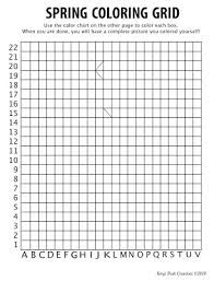 Black And White Picture With Color Grid Friday Projects Spring Bird Color Grid Spring Birds Grid Color