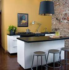 4 Earth Tones To Make Your Kitchen More Grounded Big Chill Paint For Kitchen Walls Yellow Kitchen Walls Kitchen Paint Colors