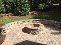 Charlotte Outdoor Fire Pits Charlotte Outdoor Fireplace Charlotte Porch Fireplace Fire Pit Patio Patio Pavers Design Paver Fire Pit