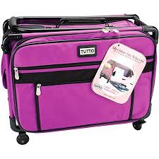 Tutto Machine On Wheels Case Purple