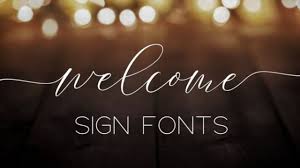 Download Fonts For Welcome Signs Fonts W Tails And Swashes Diy Cricut Wedding Youtube
